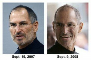 Steve Jobs Health Depreciation from 2007 to 2008