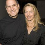Steve Jobs and Laurene Powell Jobs