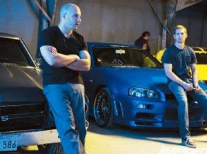 Dom Toretto and Brian O'Connor on Cars - Fast and Furious