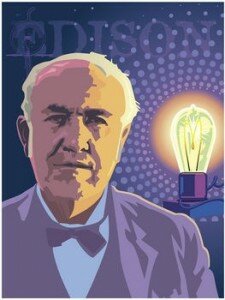 Edison and the Light Bulb Illuminating Company